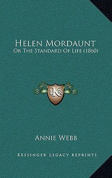 portada helen mordaunt: or the standard of life (1860)