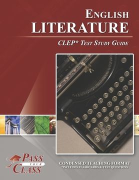 portada English Literature CLEP Test Study Guide (en Inglés)
