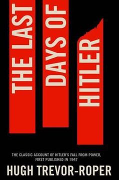 portada the last days of hitler. hugh trevor-roper (in English)