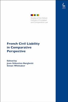 portada French Civil Liability in Comparative Perspective (Studies of the Oxford Institute of European and Comparative Law) (in English)