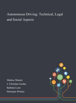 portada Autonomous Driving: Technical, Legal and Social Aspects (in English)