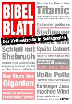 portada Bibelblatt: Der Weltbestseller in Schlagzeilen (en Alemán)