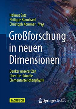 portada Großforschung in Neuen Dimensionen: Denker Unserer Zeit Über die Aktuelle Elementarteilchenphysik am Cern (en Alemán)