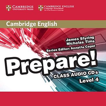 portada Cambridge English Prepare! Level 4 Class Audio cds (2) () (en Inglés)