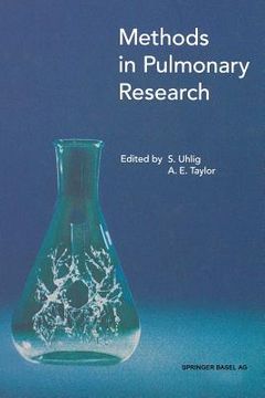 portada Methods in Pulmonary Research (en Inglés)