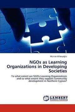 portada ngos as learning organizations in developing societies (en Inglés)