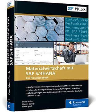 portada Materialwirtschaft mit sap S/4Hana (in German)
