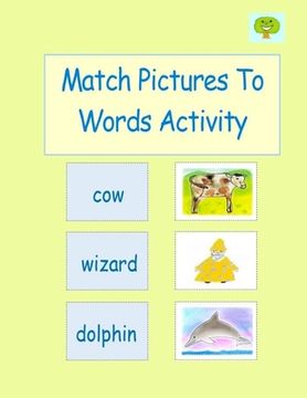 portada Match Pictures To Words Activity