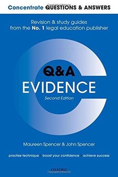 portada Concentrate Qa Evidence 2e Law Revision 