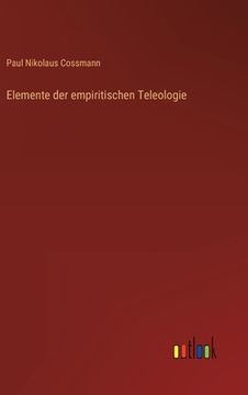 portada Elemente der empiritischen Teleologie (in German)