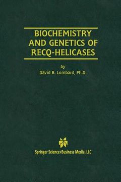 portada Biochemistry and Genetics of Recq-Helicases (en Inglés)