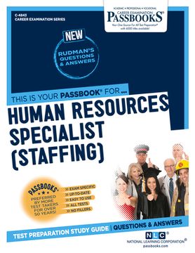 portada Human Resources Specialist (Staffing) (C-4843): Passbooks Study Guide Volume 4843 (in English)