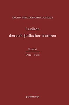 portada Lexikon Deutsch-Jüdischer Autoren: Vol 6: Dore-Fein (en Alemán)