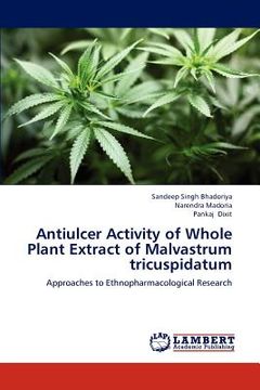 portada antiulcer activity of whole plant extract of malvastrum tricuspidatum (en Inglés)
