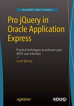 portada Pro Jquery in Oracle Application Express (en Inglés)