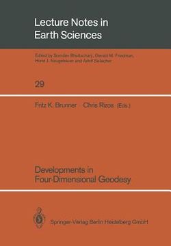 portada developments in four-dimensional geodesy: selected papers of the ron s. mather symposium on four- dimensional geodesy, sydney, australia, march 28-31,