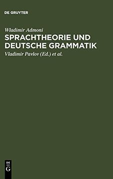portada Sprachtheorie und Deutsche Grammatik (en Alemán)