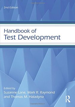 portada Handbook Of Test Development (en Inglés)