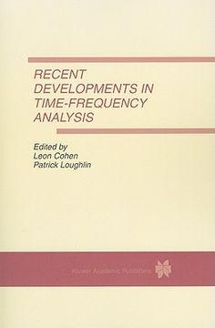 portada recent developments in time-frequency analysis (en Inglés)