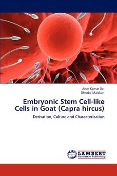 portada embryonic stem cell-like cells in goat (capra hircus) (in English)