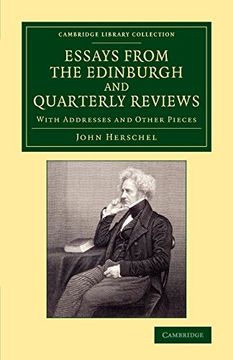 portada Essays From the Edinburgh and Quarterly Reviews: With Addresses and Other Pieces (Cambridge Library Collection - Astronomy) (in English)