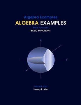 portada algebra examples basic functions (en Inglés)