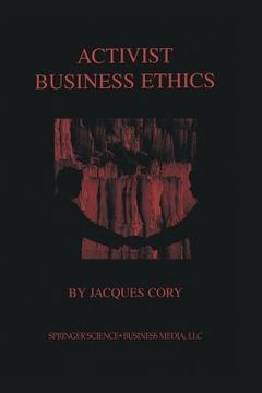 portada Activist Business Ethics (in English)