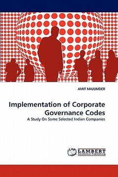 portada implementation of corporate governance codes (en Inglés)