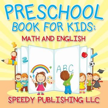 portada Preschool Book For Kids: Math and English (en Inglés)