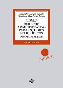portada Derecho Administrativo Para Estudios No Jurídicos (adaptado Al Eees) (derecho - Biblioteca Universitaria De Editorial Tecnos)