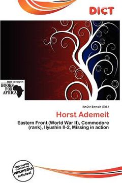 horst ademeit (en Inglés)