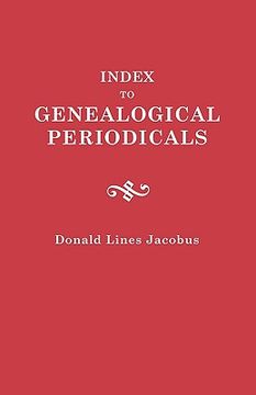 portada index to genealogical periodicals. three volumes in one