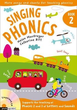 portada Singing Phonics: Book 2: Songs and Chants for Teaching Phonics (in English)