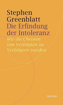portada Die Erfindung der Intoleranz (in German)