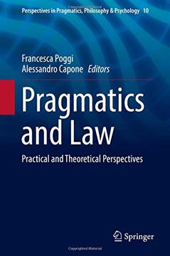 portada Pragmatics and Law: Practical and Theoretical Perspectives (Perspectives in Pragmatics, Philosophy & Psychology)