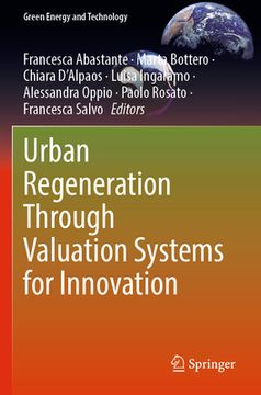 portada Urban Regeneration Through Valuation Systems for Innovation (en Inglés)