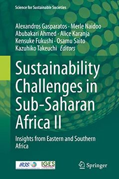 portada Sustainability Challenges in Sub-Saharan Africa II: Insights from Eastern and Southern Africa (en Inglés)