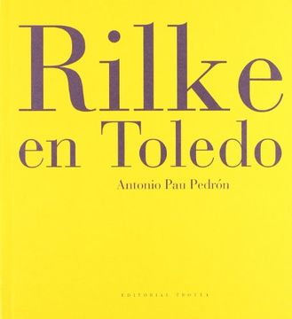 portada Rilke en Toledo