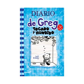 portada Tocado y hundido (Diario de Greg 15) (in Spanish)