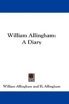 portada william allingham: a diary (en Inglés)