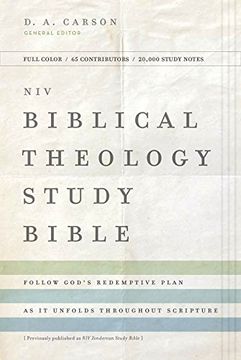portada Niv, Biblical Theology Study Bible, Hardcover, Comfort Print: Follow God’S Redemptive Plan as it Unfolds Throughout Scripture (in English)