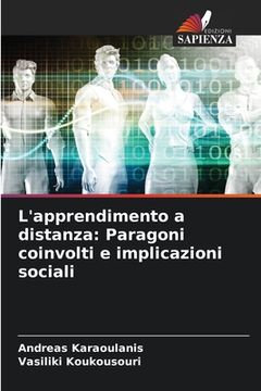 portada L'apprendimento a distanza: Paragoni coinvolti e implicazioni sociali (en Italiano)