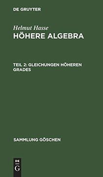 portada Gleichungen Höheren Grades (en Alemán)