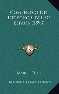portada Compendio del Derecho Civil de Espana (1893)
