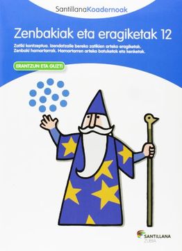 portada Zenbakiak eta Eragiketak 12 Santillana Koadernoak - 9788498943948 