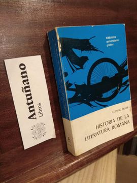 portada Historia de la Literatura Romana.