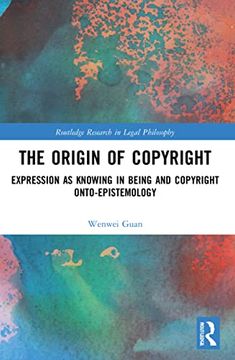 portada The Origin of Copyright (Routledge Research in Legal Philosophy) (en Inglés)