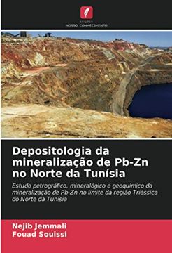 portada Depositologia da Mineralização de Pb-Zn no Norte da Tunísia: Estudo Petrográfico, Mineralógico e Geoquímico da Mineralização de Pb-Zn no Limite da Região Triássica do Norte da Tunísia (en Portugués)