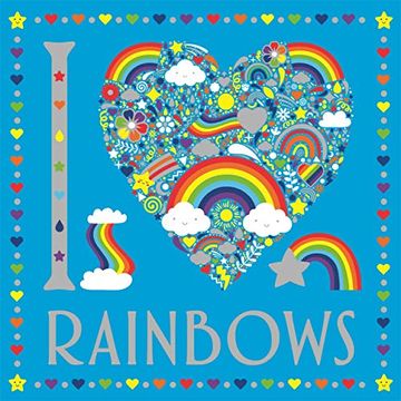 portada I Heart Rainbows (i Heart Pocket Colouring, 22) (en Inglés)