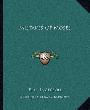 portada mistakes of moses (in English)